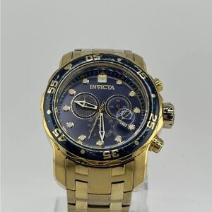Invicta Pro Diver SCUBA Men's Watch - 48mm, Gold (0073) #148 new battery